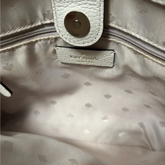 Kate Spade Woven Brown and Cream Shoulder Bag - Picture 5 of 9